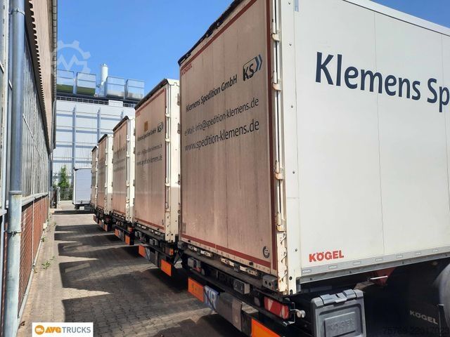 Ημιρυμουλκούμενο κουτί KÖGEL Koffer Doppelstock Liftachse VDI 2700 EN 12642XL