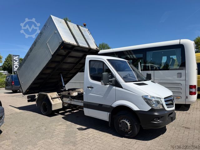 Фургон-самоскид MERCEDES-BENZ Sprinter 514 CDI Kipper Klima AHK