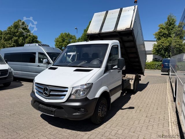 Truk pikap bak dump MERCEDES-BENZ Sprinter 514 CDI Kipper Klima AHK