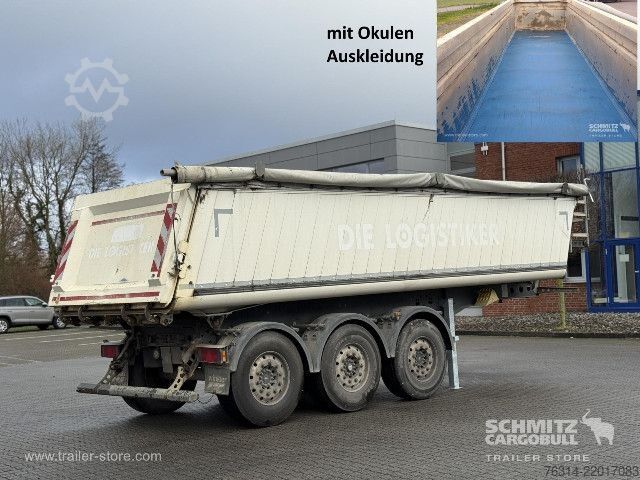 Tipper semitrailer Schmitz Cargobull Kipper Alukastenmulde 24m³