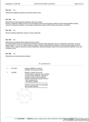 Olepovačka hrán Format-4 tempora F600