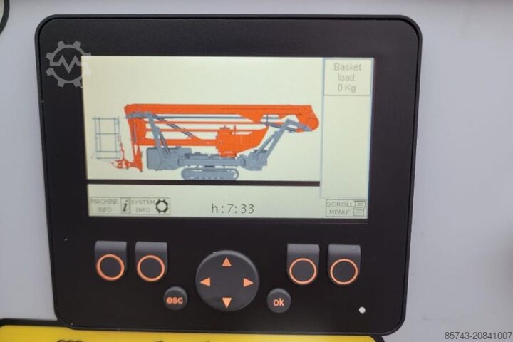 Gelenkteleskoparbeitsbühne PLATFORM BAS SPIDER 22.10 EVO CE Declaration, Vali