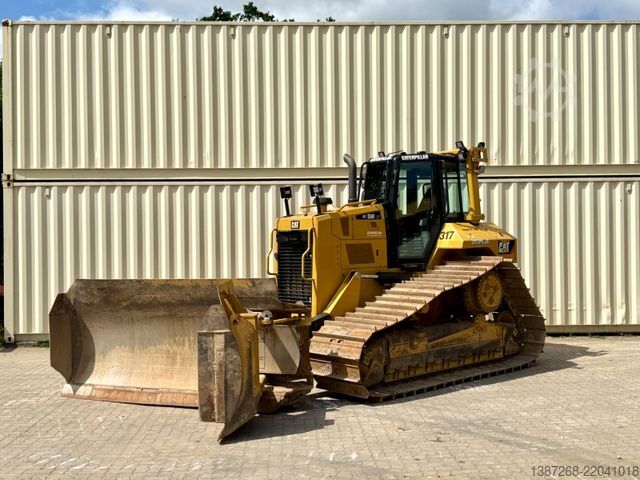 도로 롤러 CATERPILLAR D6N LGP  System One/Klappschild/Deutsche Maschin