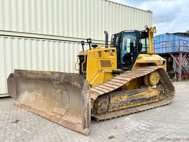 도로 롤러 CATERPILLAR D6N LGP  System One/Klappschild/Deutsche Maschin