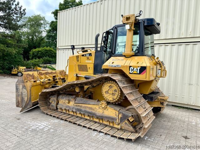 도로 롤러 CATERPILLAR D6N LGP  System One/Klappschild/Deutsche Maschin