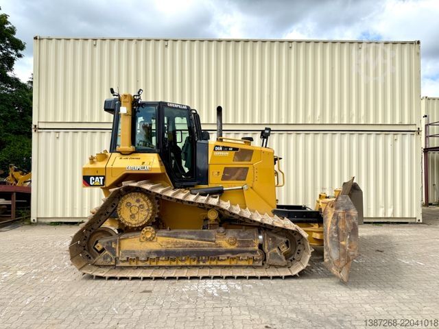 도로 롤러 CATERPILLAR D6N LGP  System One/Klappschild/Deutsche Maschin