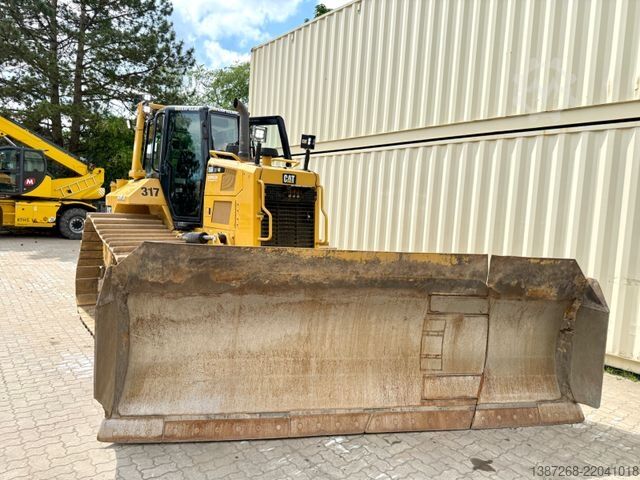 도로 롤러 CATERPILLAR D6N LGP  System One/Klappschild/Deutsche Maschin