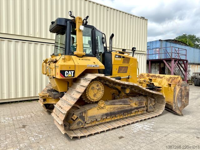 도로 롤러 CATERPILLAR D6N LGP  System One/Klappschild/Deutsche Maschin