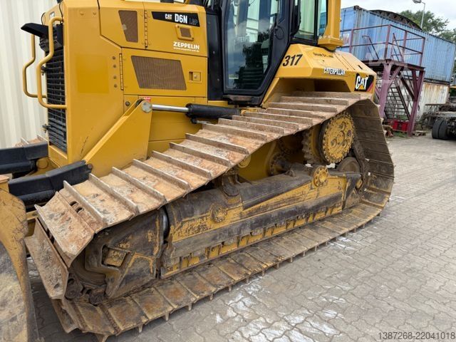 도로 롤러 CATERPILLAR D6N LGP  System One/Klappschild/Deutsche Maschin