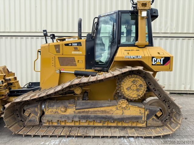 도로 롤러 CATERPILLAR D6N LGP  System One/Klappschild/Deutsche Maschin