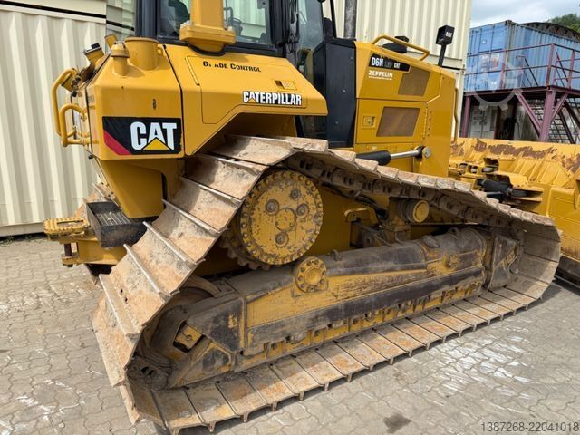 도로 롤러 CATERPILLAR D6N LGP  System One/Klappschild/Deutsche Maschin