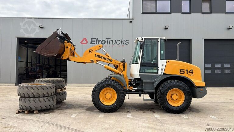 Rakodógép Liebherr L 514 Stereo (BE MACHINE / 4 WHEEL STEERING / A...