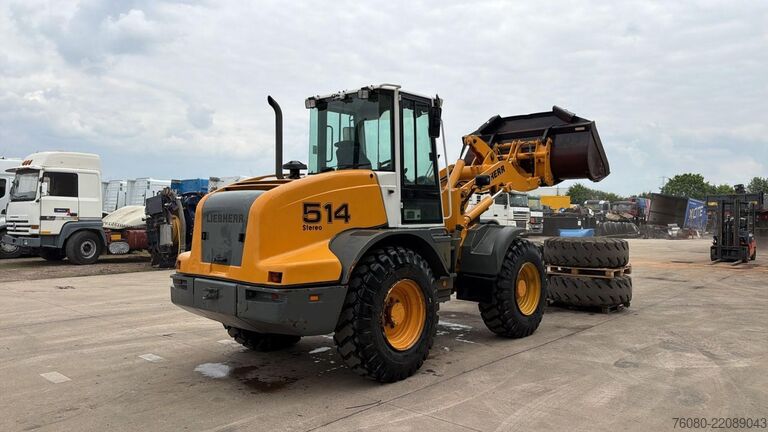 Rakodógép Liebherr L 514 Stereo (BE MACHINE / 4 WHEEL STEERING / A...