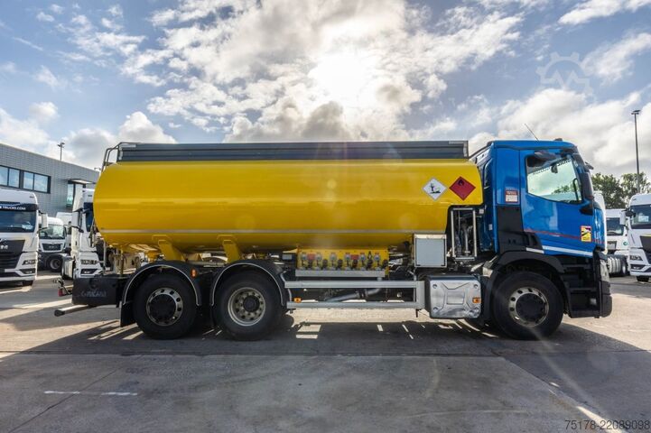 タンクローリー RENAULT T 380 +MAGYAR 19.000L/6COMP+INTARDER