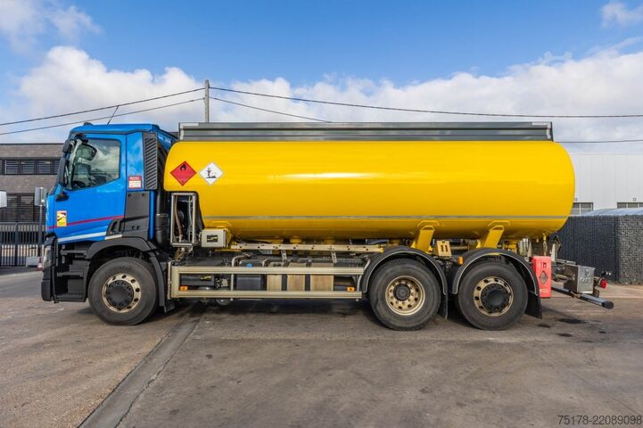 タンクローリー RENAULT T 380 +MAGYAR 19.000L/6COMP+INTARDER