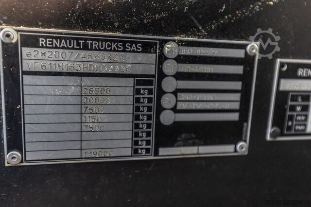 Camión cisterna RENAULT T 380 +MAGYAR 19.000L/6COMP+INTARDER