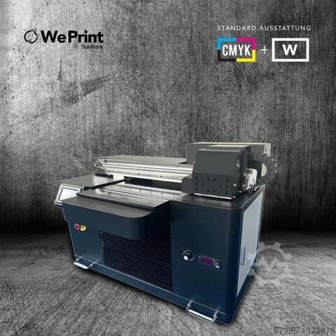 UV flatbed printer A3 Plus CMYK + W 