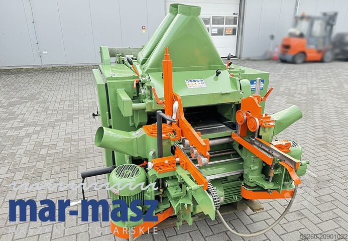 Strugarka czterostronna szeroka KUPFERMUHLE 60 na 6 głowic do mokrego drewna