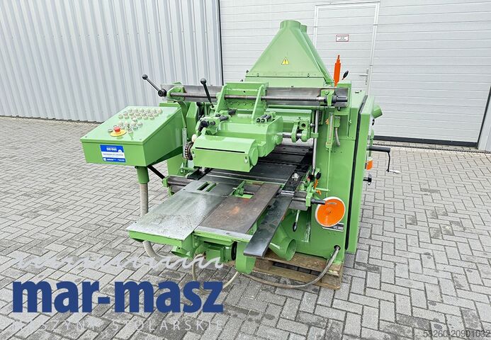 Strugarka czterostronna szeroka KUPFERMUHLE 60 na 6 głowic do mokrego drewna