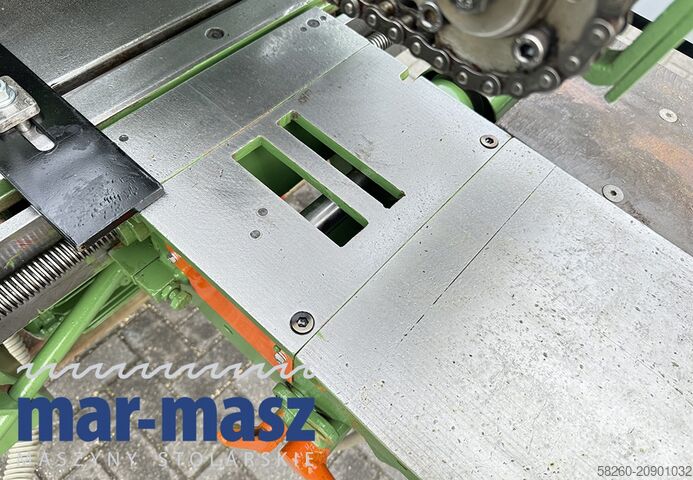 Strugarka czterostronna szeroka KUPFERMUHLE 60 na 6 głowic do mokrego drewna