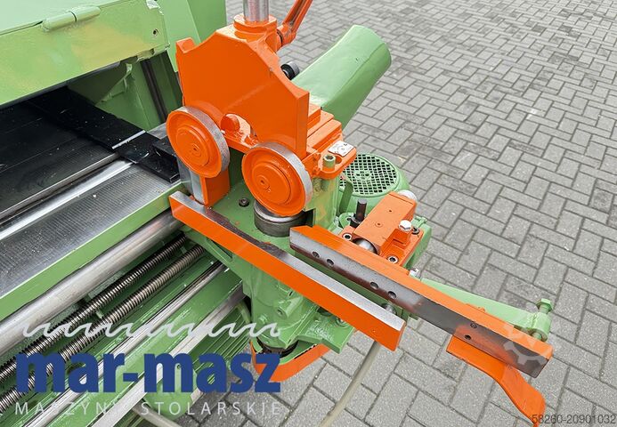 Strugarka czterostronna szeroka KUPFERMUHLE 60 na 6 głowic do mokrego drewna