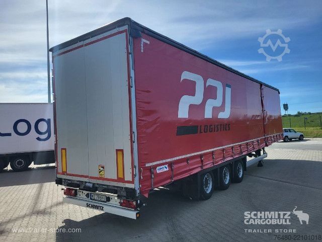 खुला सेमी-ट्रेलर तिरपाल के साथ Schmitz Cargobull Schiebeplane Mega