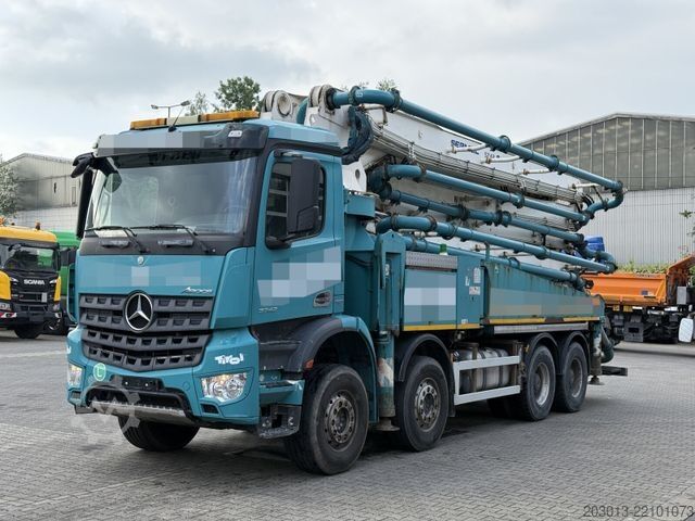 Автобетононасос MERCEDES-BENZ AROCS 3742 8x4 Euro 6 Sermac 5Z42