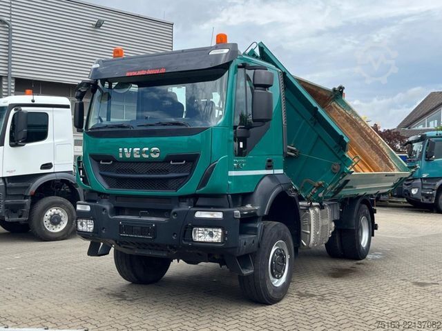 کامیون کمپر سه طرفه IVECO TRACKER AD 190T36 W 2-Achs Allradkipper Meiller