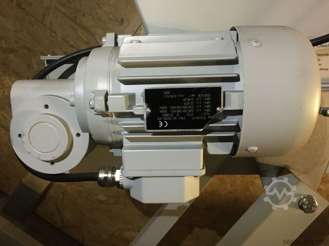 Nastro trasportatore inclinato Nastro trasportatore inclinato Das Frölichband 2 Lagig PVC weiß strukturiert