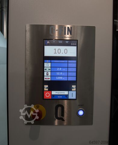 Mašina za održdavanje ivica limova Q-Fin Quality Finishing Solutions F800- VAC