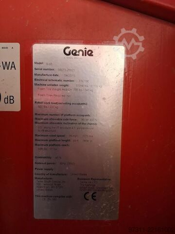 Sjónauki pallur Genie S-65