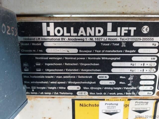  Holland Lift Y-83EL16