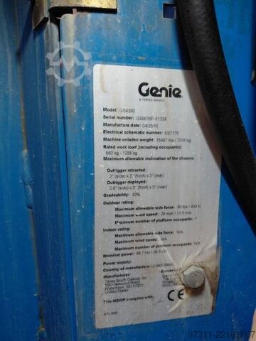 Sakselevator Genie GS-4390 RT