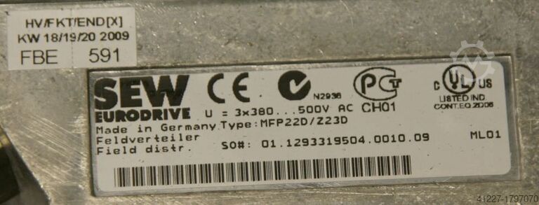 Distribuidor de campo Siemens MFP32D/223D