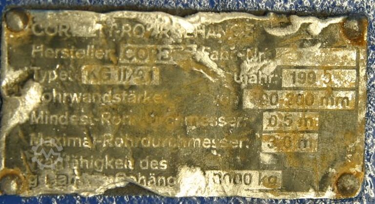 Pipe suspension CORDES KG II/91