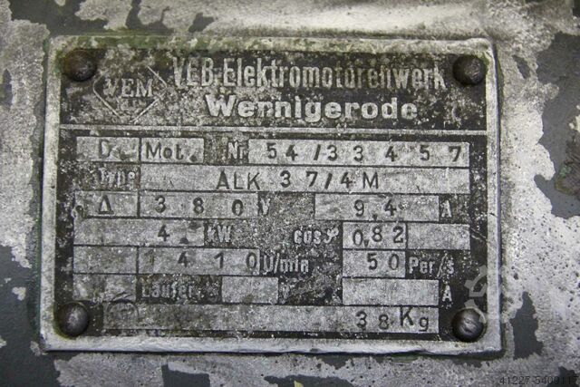 전기 모터 4kW 1410 Rpm VEM ALK 37/4M