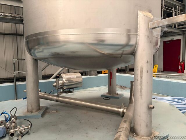 5000L Stainless Steel Mixing Tank Able Engineering 