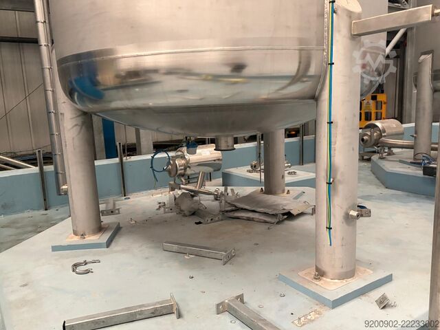 5000L Stainless Steel Mixing Tank Able Engineering 