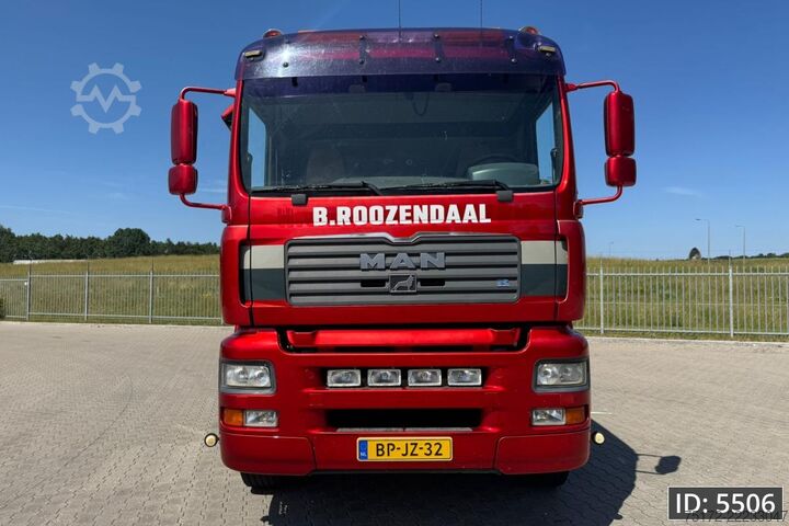Konteyner taşımacılığı MAN TGA 37.480 Day Cab, Euro 3, NCH System / 8x4 / ...