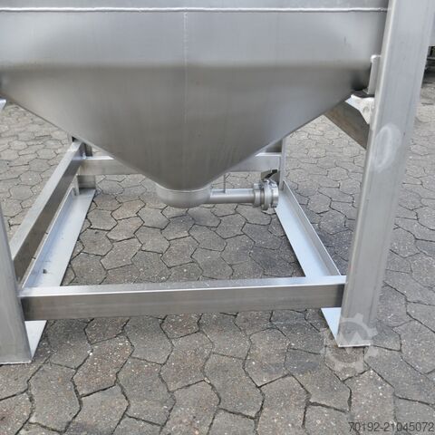 1000 Liter Container aus V4A  9838