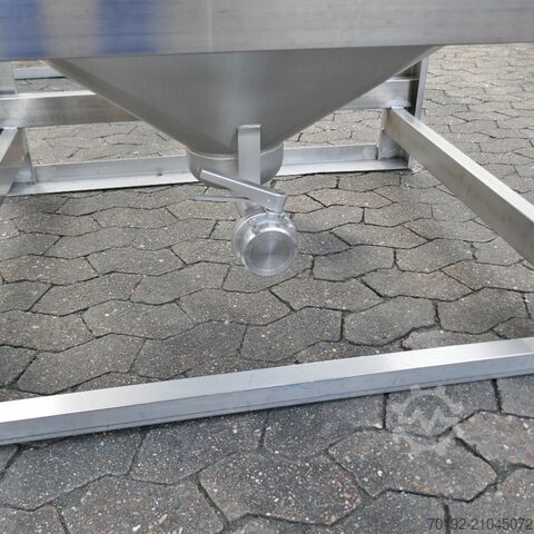 1000 Liter Container aus V4A  9838