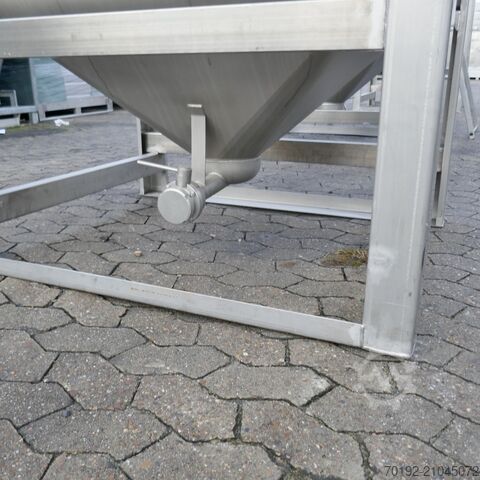 1000 Liter Container aus V4A  9838