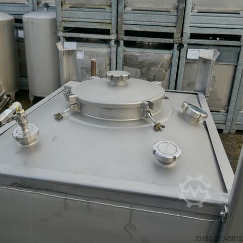 1000 Liter Container aus V4A  9838