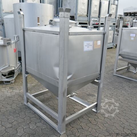 1000 Liter Container aus V4A  9838