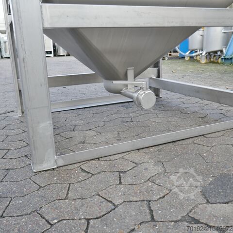 1000 Liter Container aus V4A  9838