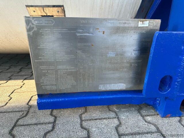 Thùng chứa xe tăng Van Hool 20FT SWAPBODY 30.900L, UN PORTABLE T11, 2.5Y in...