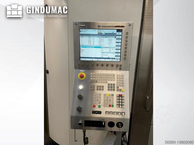 Οριζόντιο κέντρο κατεργασίας DECKEL MAHO DMC 55H duoBlock (2007)