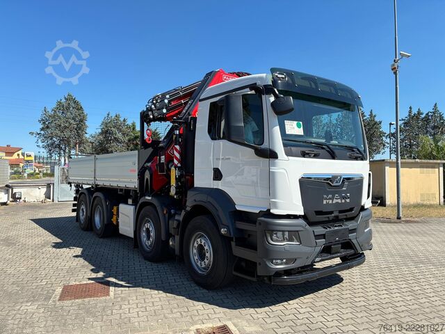 Lastbilmonteret kran MAN TGS 35.480 BL CH 8X2-6 20525-183