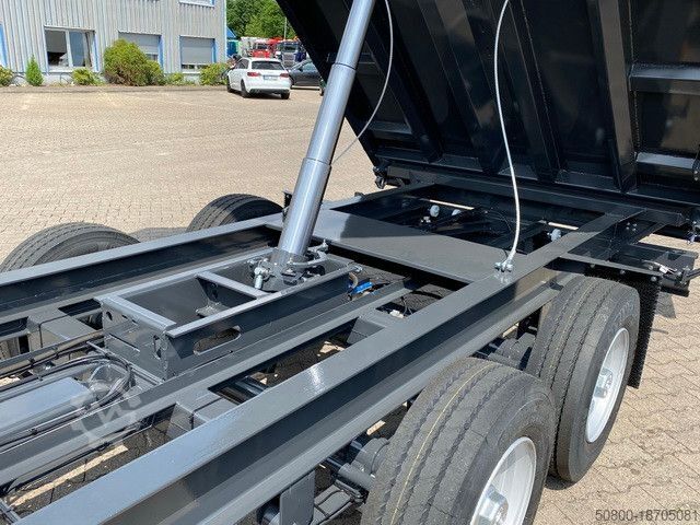 Lågbyggd trailer  alga TAT-K 110, Rampen, Kipper 2x am Lager