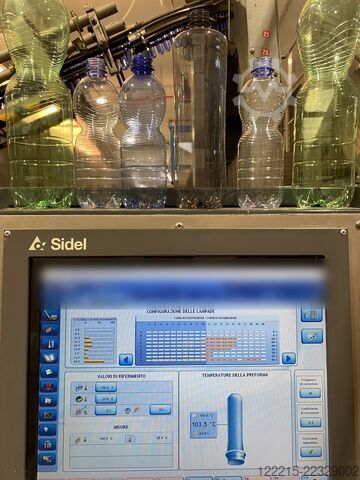 SIDEL SBO Universal 14 línea para botellas PET no retornables (2007) SIDEL Line for Non-Returnable PET bottles